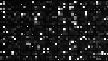 Glowing Pixel Abstract Background.