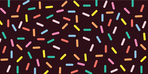 Sprinkle vector seamless pattern background eps10