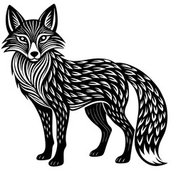 fox vector illustration
