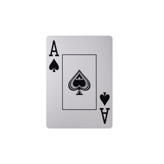 Full Deck: 52 Standard Playing Cards Photographed Individually and Isolated