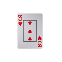 Full Deck: 52 Standard Playing Cards Photographed Individually and Isolated