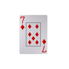 Full Deck: 52 Standard Playing Cards Photographed Individually and Isolated