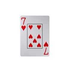 Full Deck: 52 Standard Playing Cards Photographed Individually and Isolated