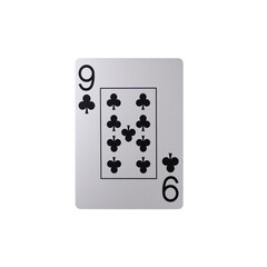 Full Deck: 52 Standard Playing Cards Photographed Individually and Isolated
