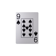 Full Deck: 52 Standard Playing Cards Photographed Individually and Isolated