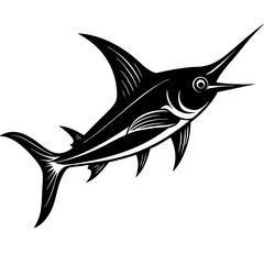 vector illustration of a fish
