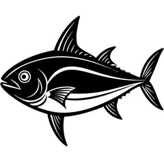 vector illustration of a fish