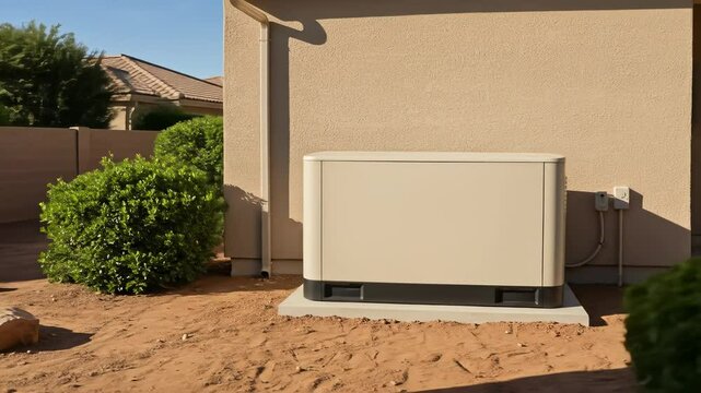 Home Standby Generator Installation: Outdoor Backup Power for Home, Residential Generator System