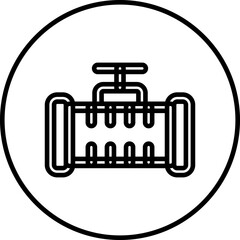 Plant single icon vector illustration