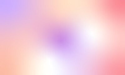 Soft pastel gradient background with dreamy blend of pink, purple and peach tones