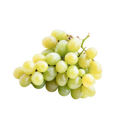 Green Grapes Cluster: A bunch of fresh, ripe green grapes, showcasing their juicy texture and vibrant color, ideal for a healthy and refreshing snack or ingredient in various recipes.