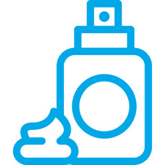 Perfume single icon vector illustration