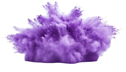 Fototapeta premium Purple Smoke Explosion Abstract Background