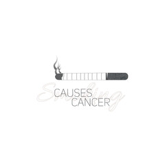 Tobacco Day banner design. Heart bit line and cigarette. World No Tobacco Day. Creative design idea for poster, banner, website. No Smoking Day Banner. vector illustrator