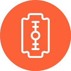 Obraz premium Razors single icon vector illustration