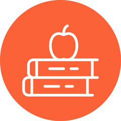 Books single icon vector illustration