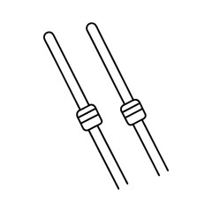 varistors line art on white background