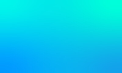 Gradient background from bright blue to aquamarine, soothing and vibrant