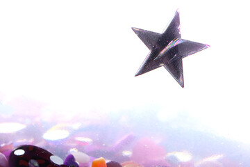 pink glitter, crystals and stones and bubbles in the water, beautiful original shiny background, glitter tornado