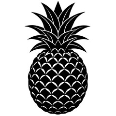 Obraz premium pineapple isolated on white