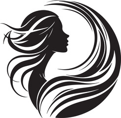 Minimalist Woman Profile Silhouette Inside Circle Frame

Modern Woman Head Silhouette – Elegant Beauty Vector

