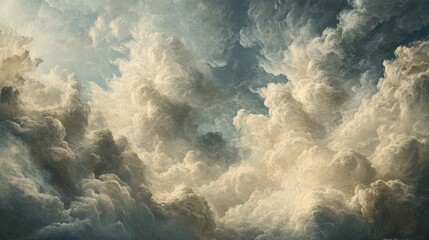 Celestial Canvas: A Symphony of Clouds