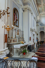 Teano, Campania, Italy. Church of Sant’Agostino. LR25