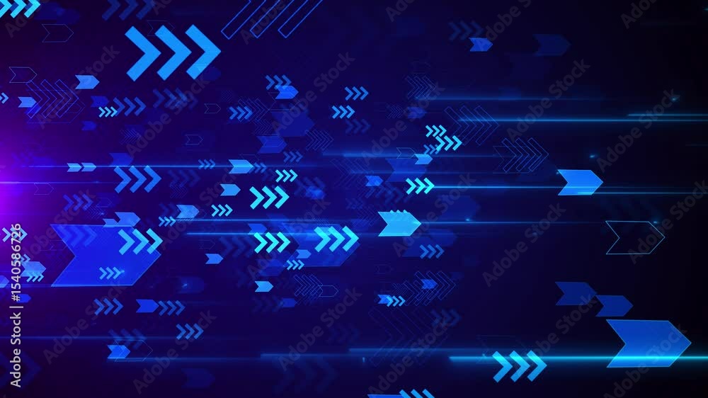 Poster futuristic metaverse hi-tech flight digital line landscape waves, digital binary particle smart city