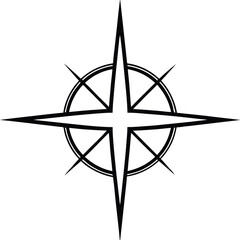 compass vector illustration