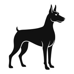 vector illustration of a dog