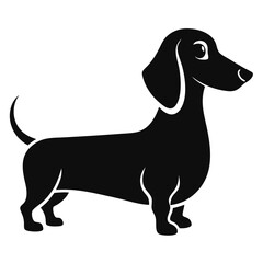 vector illustration of a dog