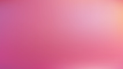 Fototapeta premium Pink color mesh gradation with blurred soft color gradients. Vector gradient background illustration