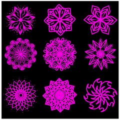 Flower Vector Set 30