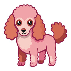 vector illustration of a dog