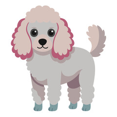 vector illustration of a dog
