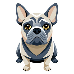 vector illustration of a dog