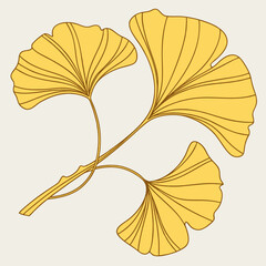 autumn leaves vector illustration