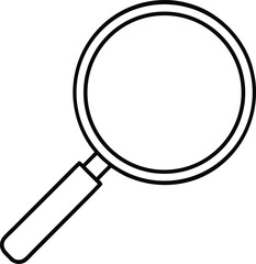 vector magnifying glass