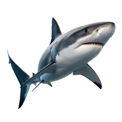 Obraz premium Shark animal png large predatory fish png ocean apex predator png sharp teeth aquatic animal png marine wildlife png transparent background image