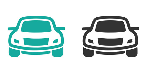 Vector illustration of cartoon cars