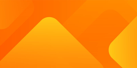 Abstract orange and yellow geometric background. Dynamic shapes composition. Cool  art design for posters.