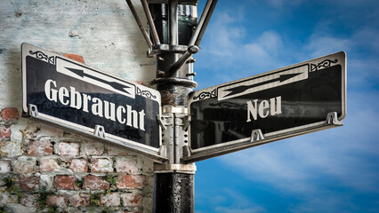 Signposts the direct way to new versus used