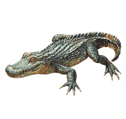 American Alligator Illustration