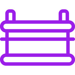 Battery single icon vector illustration