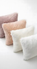 Luxurious Faux Fur Throw Pillows Soft, Plush, and Elegant Home Decor