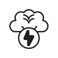 Cloud Computing, Fast Data Transfer, Instantaneous Access, High-Speed Network, Powerful Server. Illustration Vector