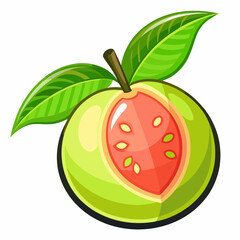vector illustration of an apple