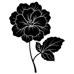vector illustration of a flower