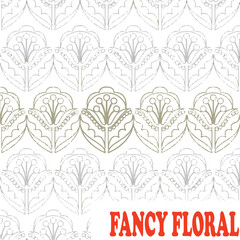 Fluke - Digital Longarm Quilting Design for Edge to Edge Pantograph