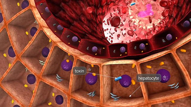 Mechanism of liver detoxification